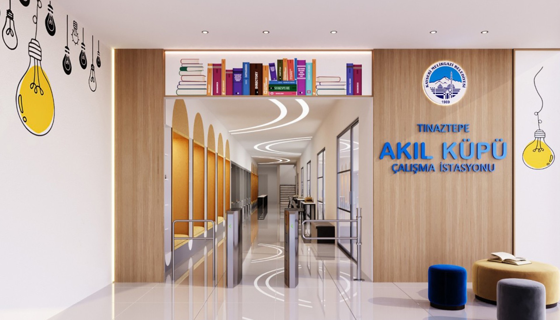 Kayseri Melikgazi Akıl Küpü Kütüphaneleri